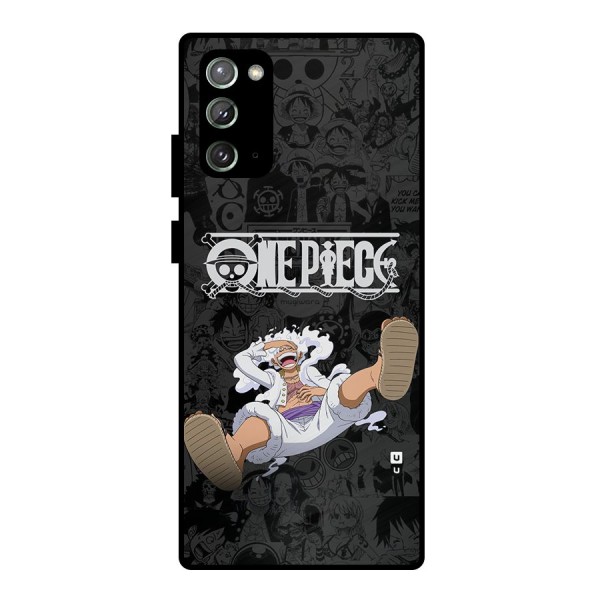 One Piece Manga Laughing Metal Back Case for Galaxy Note 20