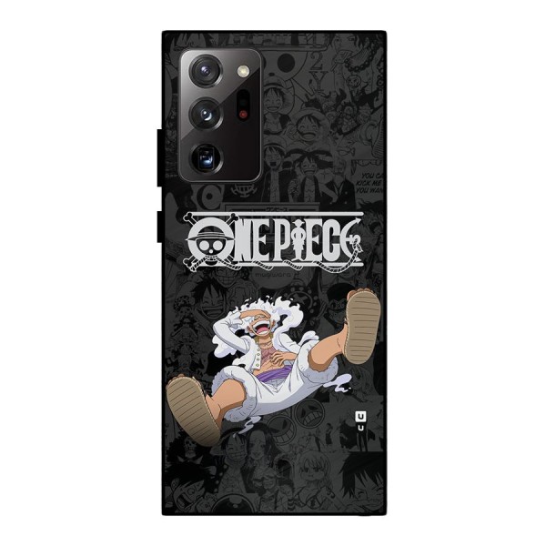 One Piece Manga Laughing Metal Back Case for Galaxy Note 20 Ultra