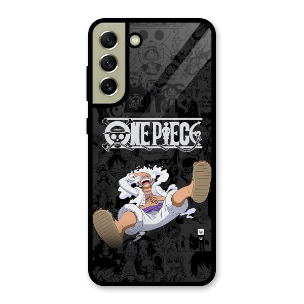 One Piece Manga Laughing Metal Back Case for Galaxy S21 FE 5G (2023)