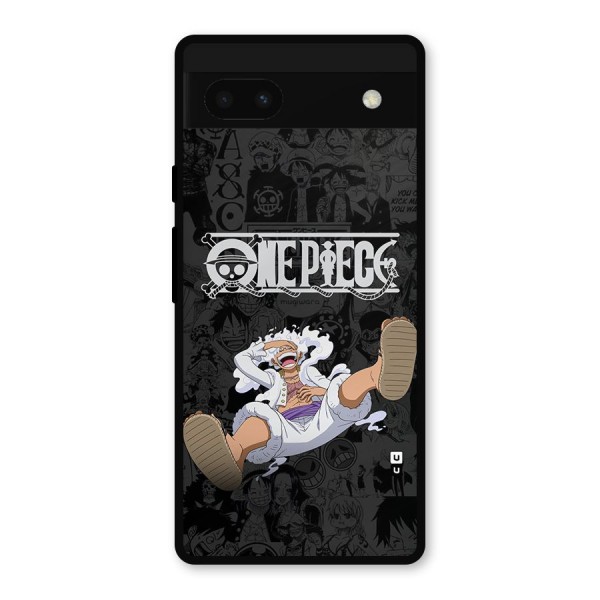 One Piece Manga Laughing Metal Back Case for Google Pixel 6a