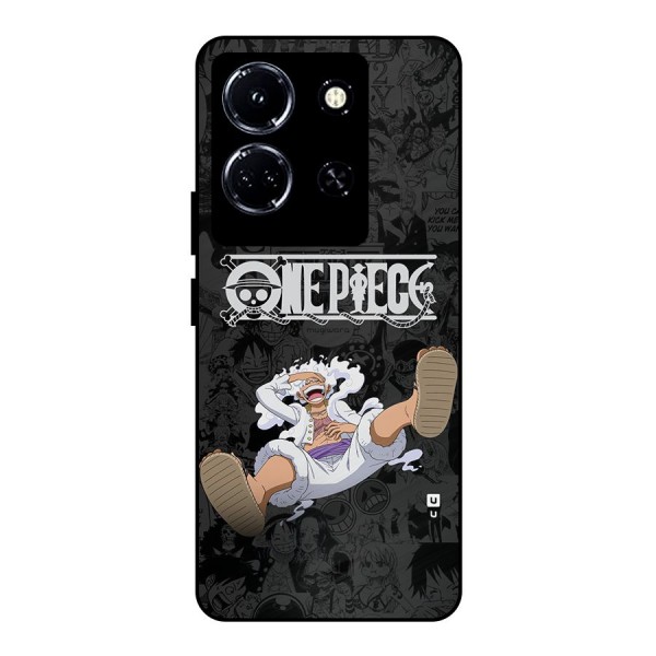 One Piece Manga Laughing Metal Back Case for Infinix Note 30 5G