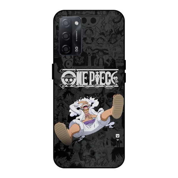 One Piece Manga Laughing Metal Back Case for Oppo A53s 5G