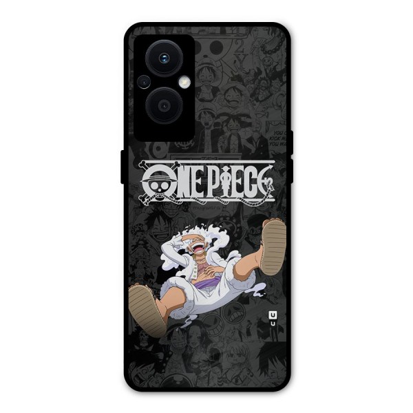 One Piece Manga Laughing Metal Back Case for Oppo F21 Pro 5G