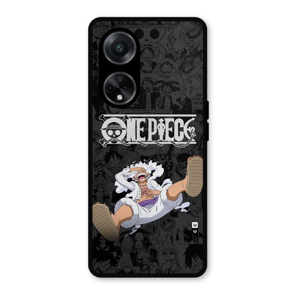 One Piece Manga Laughing Metal Back Case for Oppo F23