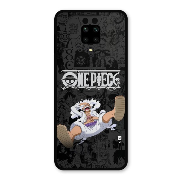 One Piece Manga Laughing Metal Back Case for Poco M2