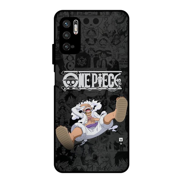 One Piece Manga Laughing Metal Back Case for Poco M3 Pro 5G