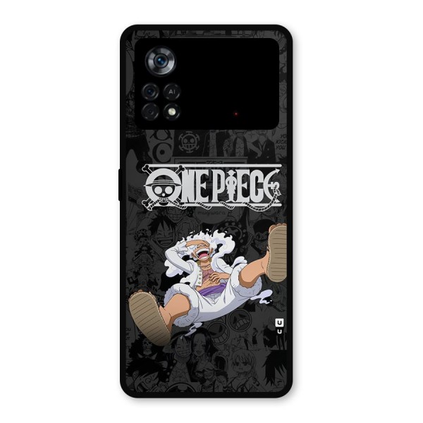 One Piece Manga Laughing Metal Back Case for Poco X4 Pro 5G