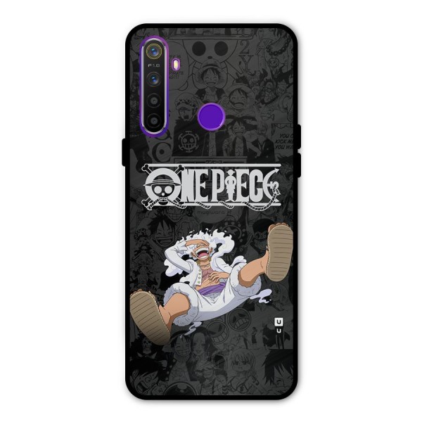 One Piece Manga Laughing Metal Back Case for Realme 5
