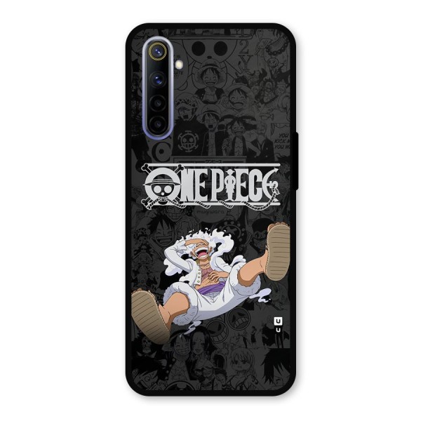 One Piece Manga Laughing Metal Back Case for Realme 6