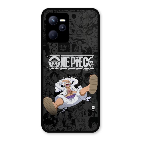 One Piece Manga Laughing Metal Back Case for Realme C35