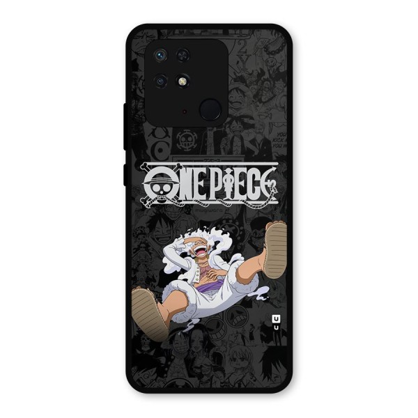One Piece Manga Laughing Metal Back Case for Redmi 10