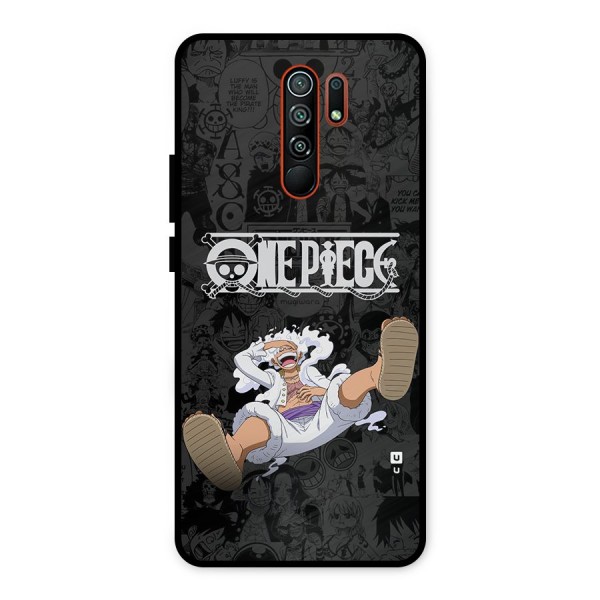 One Piece Manga Laughing Metal Back Case for Redmi 9 Prime