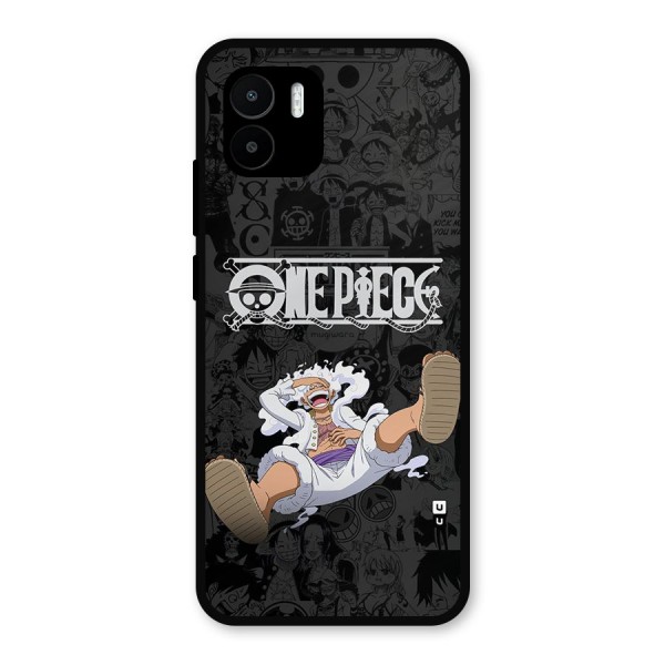 One Piece Manga Laughing Metal Back Case for Redmi A1