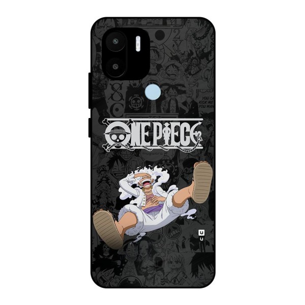 One Piece Manga Laughing Metal Back Case for Redmi A1 Plus