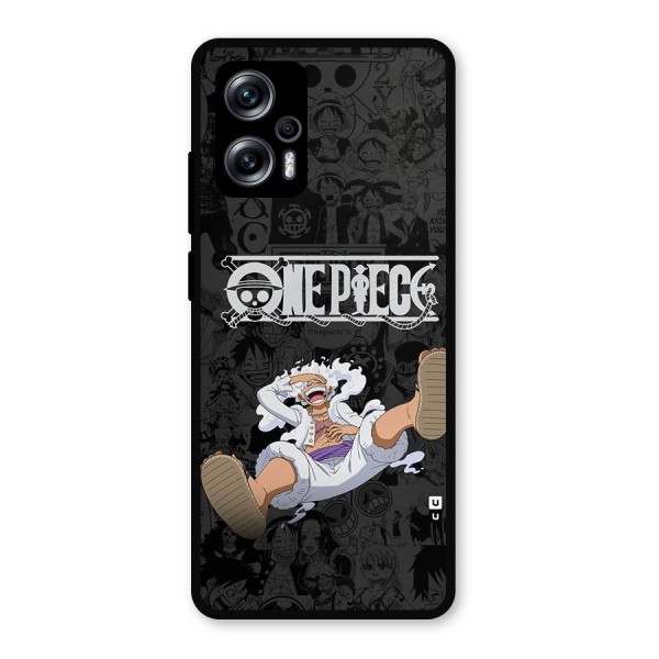 One Piece Manga Laughing Metal Back Case for Redmi K50i