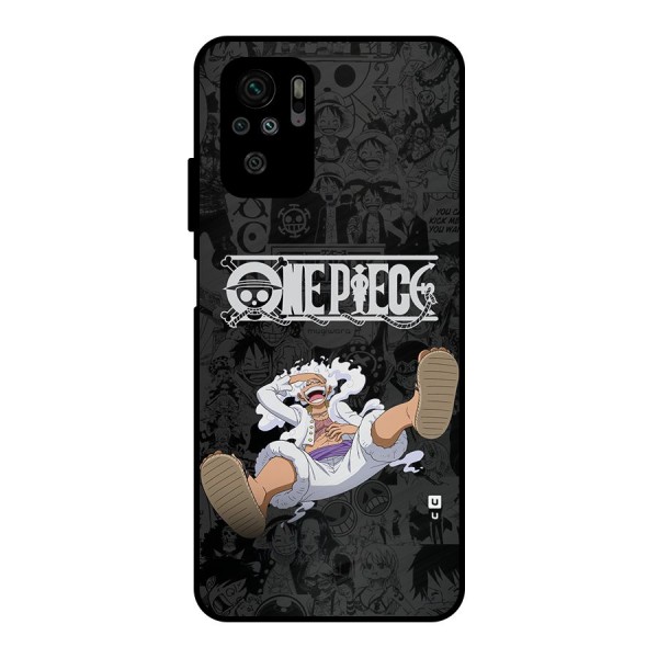 One Piece Manga Laughing Metal Back Case for Redmi Note 10