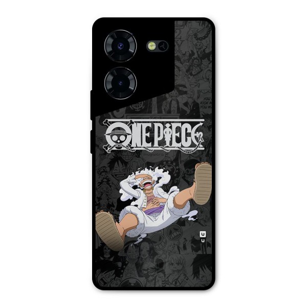 One Piece Manga Laughing Metal Back Case for Tecno Pova 5 Pro 5G