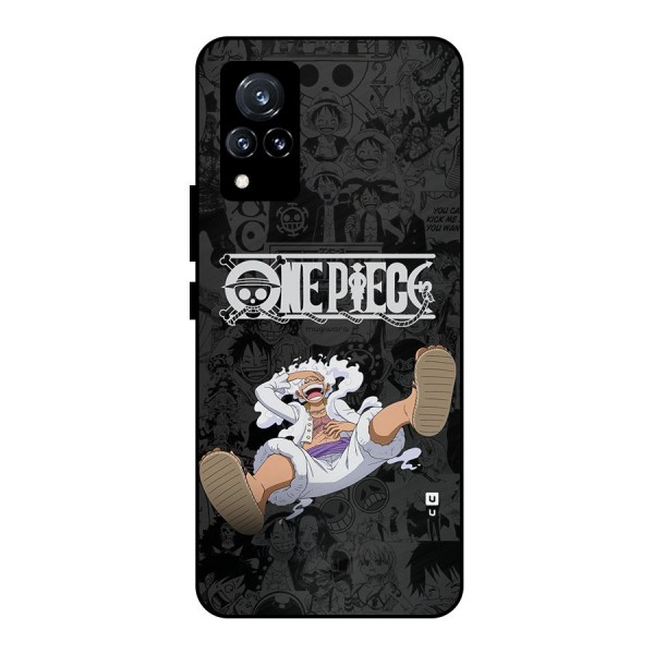 One Piece Manga Laughing Metal Back Case for Vivo V21 5G