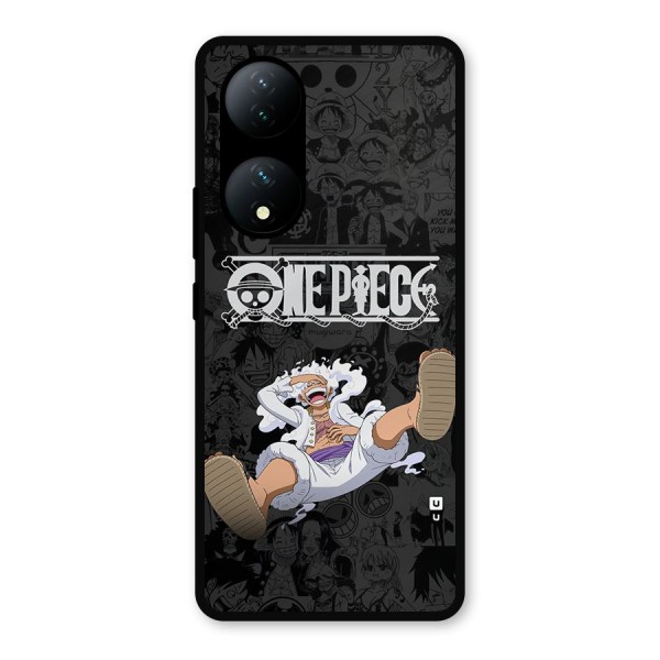 One Piece Manga Laughing Metal Back Case for Vivo Y100