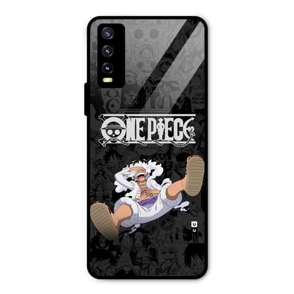 One Piece Manga Laughing Metal Back Case for Vivo Y20 2021