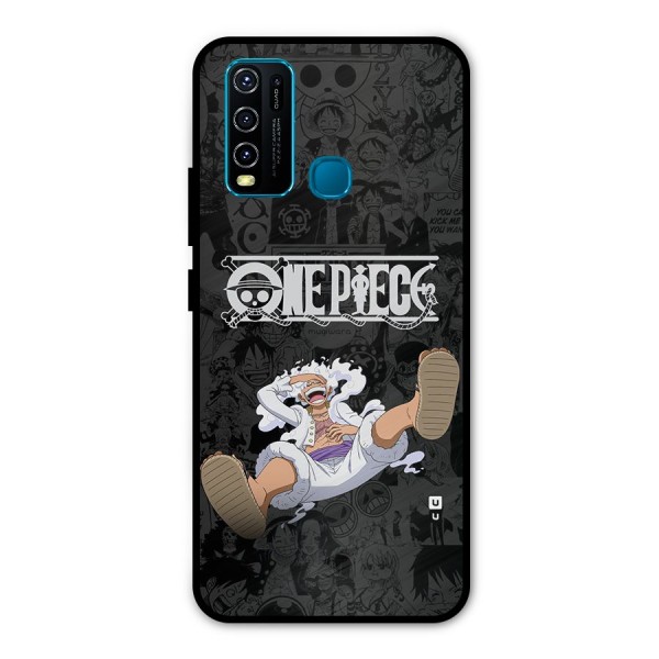 One Piece Manga Laughing Metal Back Case for Vivo Y30