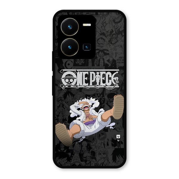 One Piece Manga Laughing Metal Back Case for Vivo Y35