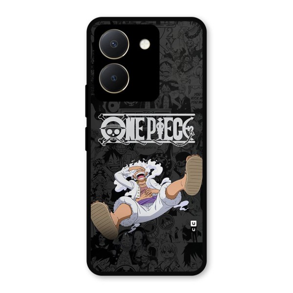 One Piece Manga Laughing Metal Back Case for Vivo Y36