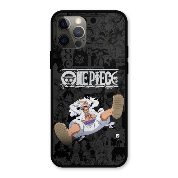 One Piece Manga Laughing Metal Back Case for iPhone 12 Pro