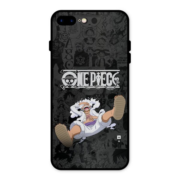One Piece Manga Laughing Metal Back Case for iPhone 7 Plus