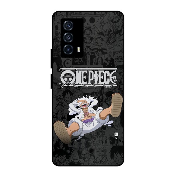 One Piece Manga Laughing Metal Back Case for iQOO Z5