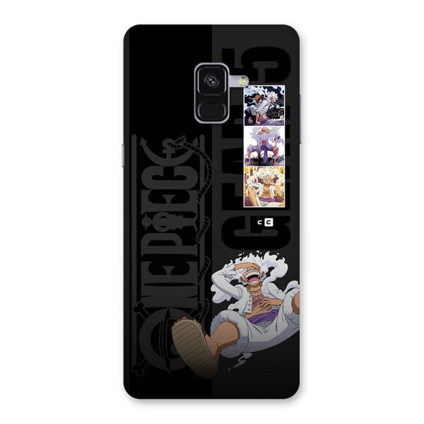 One Piece Monkey D LUffy Gear 5 Back Case for Galaxy A8 Plus