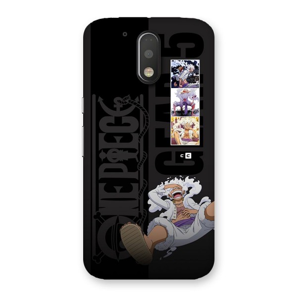 One Piece Monkey D LUffy Gear 5 Back Case for Moto G4 Plus