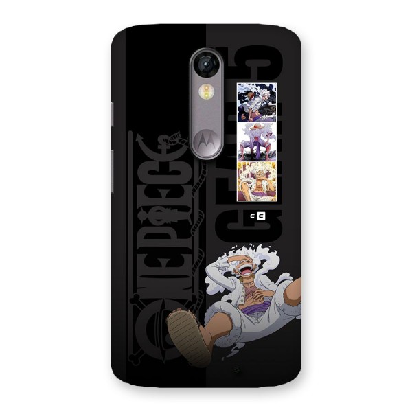 One Piece Monkey D LUffy Gear 5 Back Case for Moto X Force
