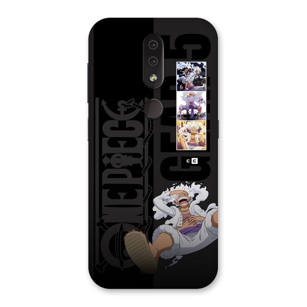 One Piece Monkey D LUffy Gear 5 Back Case for Nokia 4.2