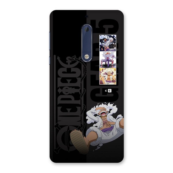 One Piece Monkey D LUffy Gear 5 Back Case for Nokia 5