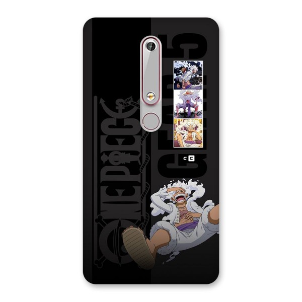 One Piece Monkey D LUffy Gear 5 Back Case for Nokia 6.1