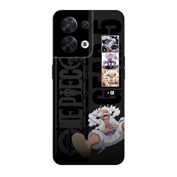 One Piece Monkey D LUffy Gear 5 Back Case for Oppo Reno8 5G