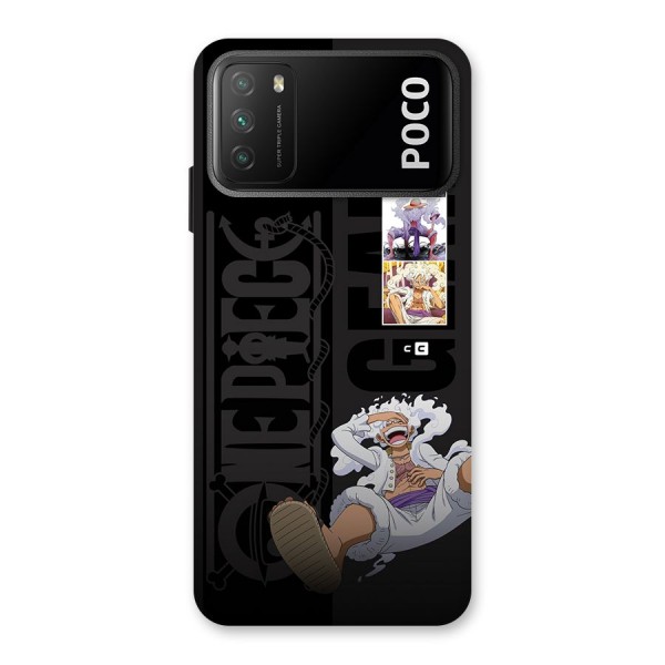 One Piece Monkey D LUffy Gear 5 Back Case for Poco M3