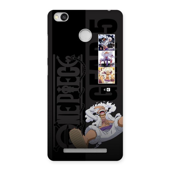 One Piece Monkey D LUffy Gear 5 Back Case for Redmi 3S Prime