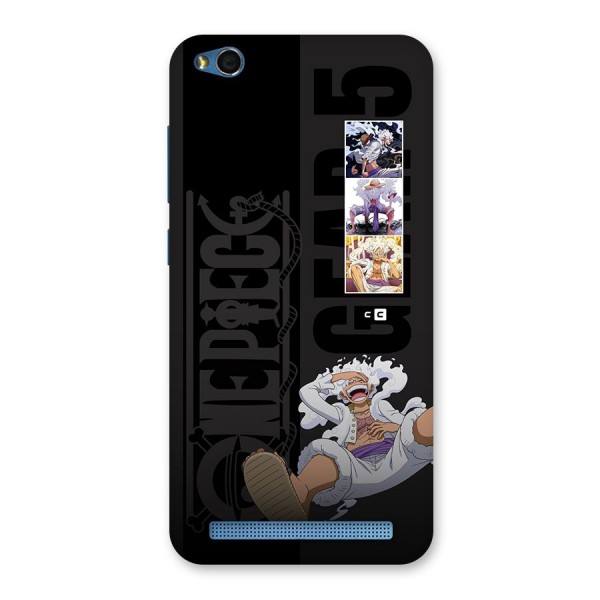 One Piece Monkey D LUffy Gear 5 Back Case for Redmi 5A