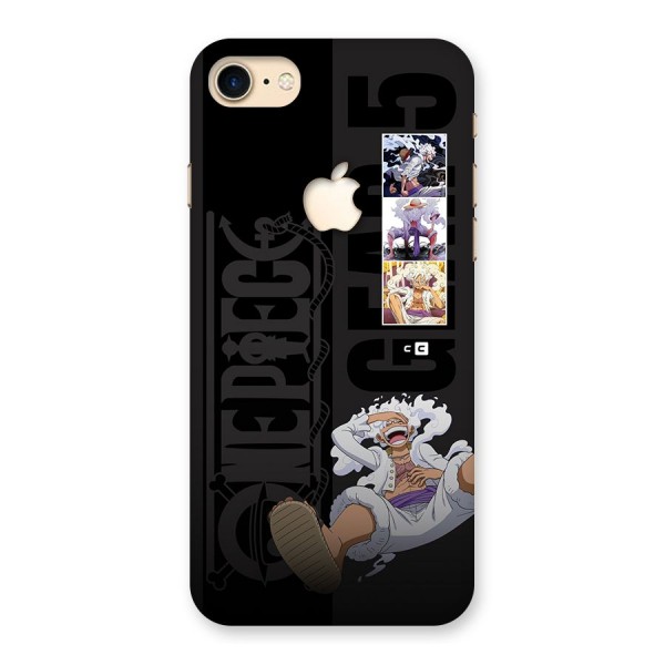 One Piece Monkey D LUffy Gear 5 Back Case for iPhone 7 Apple Cut