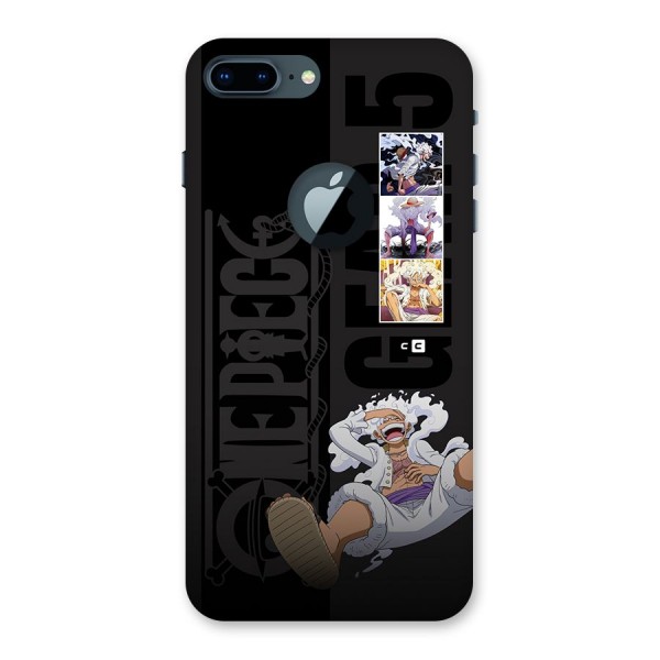 One Piece Monkey D LUffy Gear 5 Back Case for iPhone 7 Plus Logo Cut