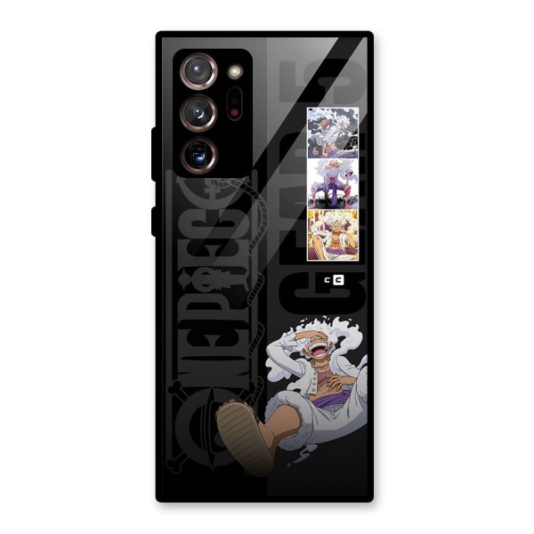 One Piece Monkey D LUffy Gear 5 Glass Back Case for Galaxy Note 20 Ultra 5G