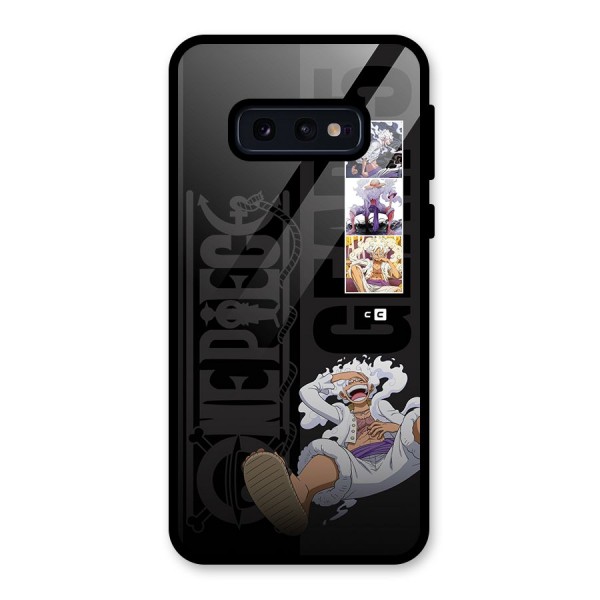One Piece Monkey D LUffy Gear 5 Glass Back Case for Galaxy S10e