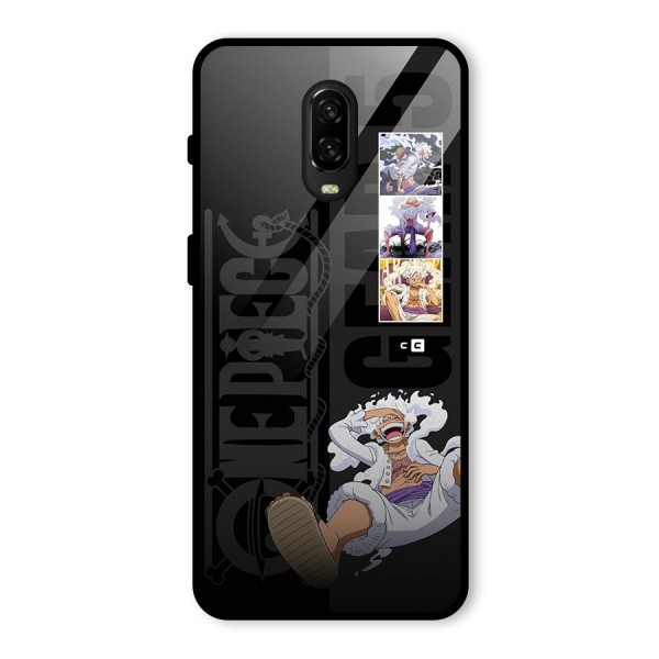One Piece Monkey D LUffy Gear 5 Glass Back Case for OnePlus 6T