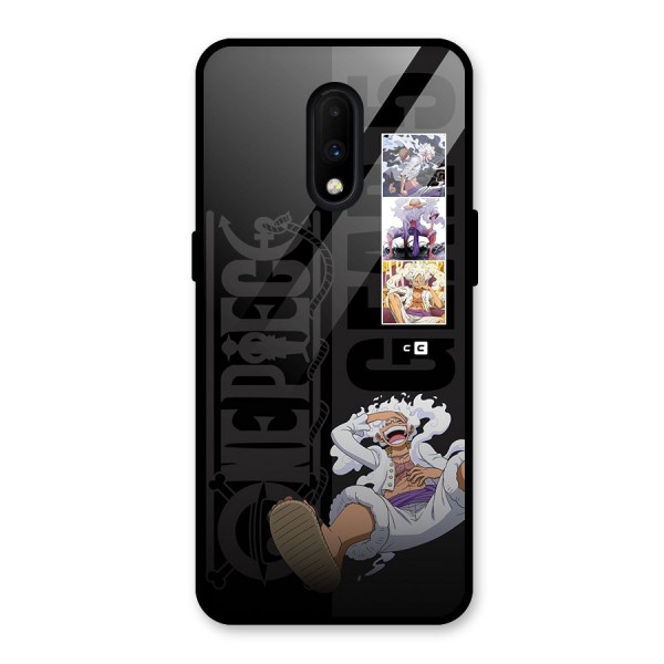 One Piece Monkey D LUffy Gear 5 Glass Back Case for OnePlus 7