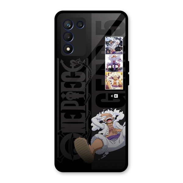 One Piece Monkey D LUffy Gear 5 Glass Back Case for Realme 9 5G Speed