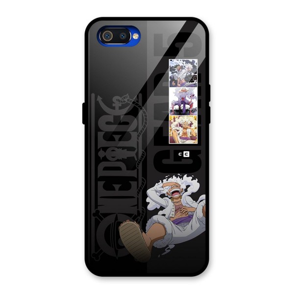One Piece Monkey D LUffy Gear 5 Glass Back Case for Realme C2