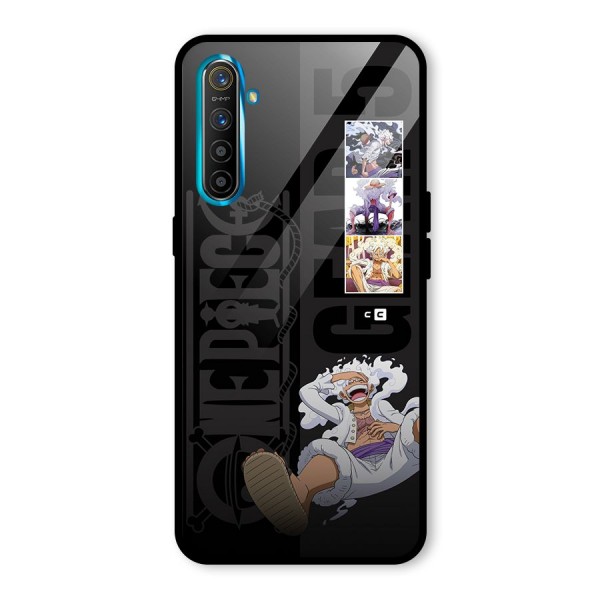 One Piece Monkey D LUffy Gear 5 Glass Back Case for Realme X2