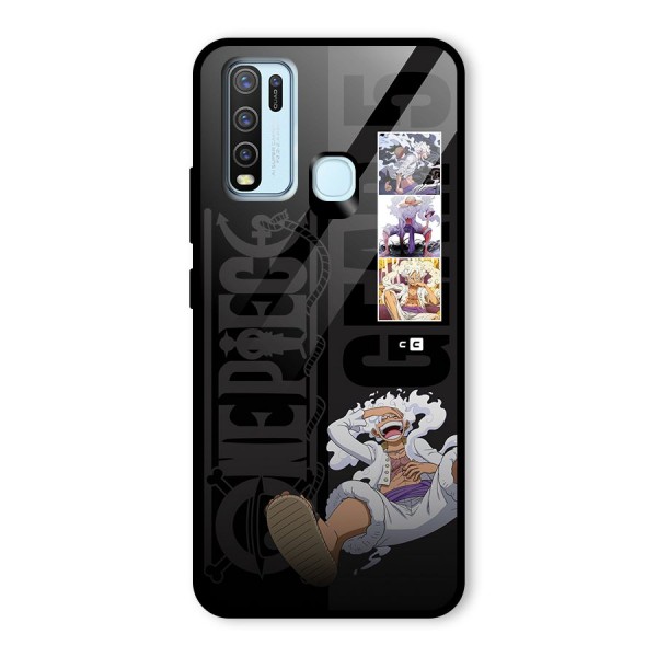 One Piece Monkey D LUffy Gear 5 Glass Back Case for Vivo Y50